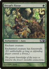 Proteção da Dríade / Dryad's Favor - Magic: The Gathering - MoxLand